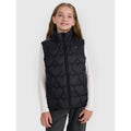 Girls' down vest with synthetic filling 4F 4FJRAW25TVJAF323-20S Clothing Your Sports Performance