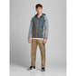 Jack&Jones JJEMULTI QUILTED JACKET 12182242 GREY MELANGE/SET-IN SLE To be categorized Your Sports Performance