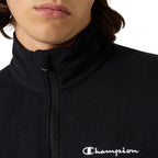 Champion Half Zip Top Men's Fleece Sweatshirt Black 220446 KK001