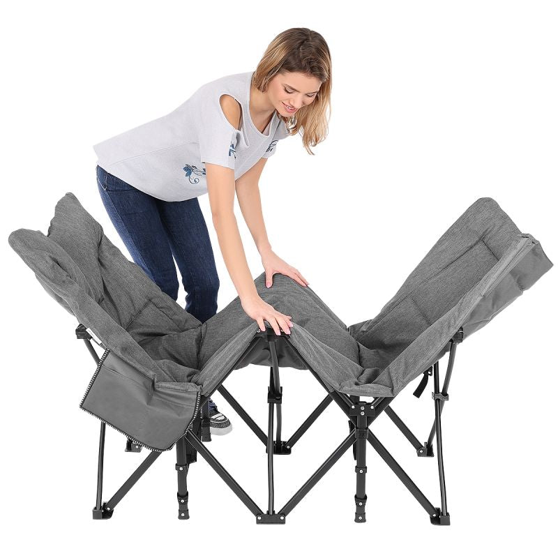 DELUXE JOURNEY FOLDABLE TRAVEL BED 190x70x36.5CM Turystyka/Meble Kempingowe Your Sports Performance