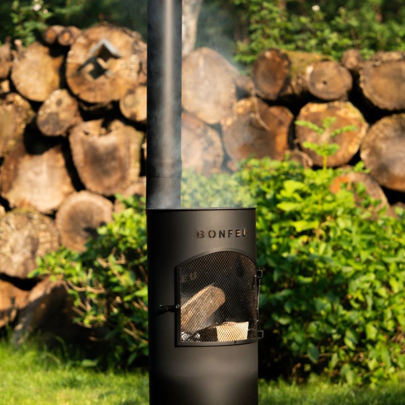 BONFEU GARDEN FIREPLACE BONGIANO LP BLACK In preparation Your Sports Performance