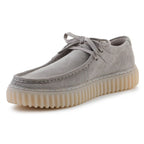 Clarks Torhill Lo 26182810 Light Gray Suede In preparation Your Sports Performance