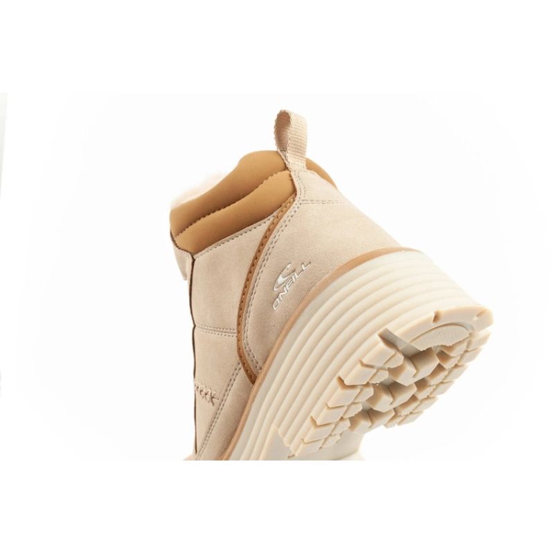 O'neill winter boots women's hiking boots ankle boots insulated fashionable beige brown ONeill