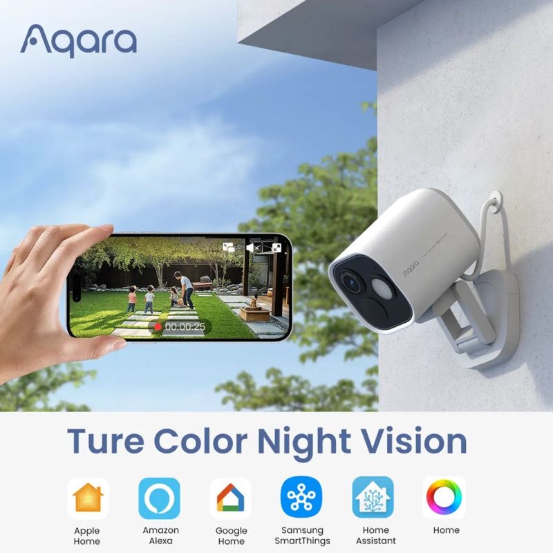 Aqara Camera Hub G5 Pro Wi-Fi White | IP Camera | 1520p, Zigbee, CH-C07DW CCTV IP/Kamery Your Sports Performance
