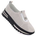 Women's leather openwork shoes on a beige platform S.Barski 7092 S.Barski