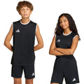 adidas Entrada 26 Sleeveless Jersey Kids' Black KB3933
