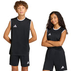 adidas Entrada 26 Sleeveless Jersey Kids' Black KB3933