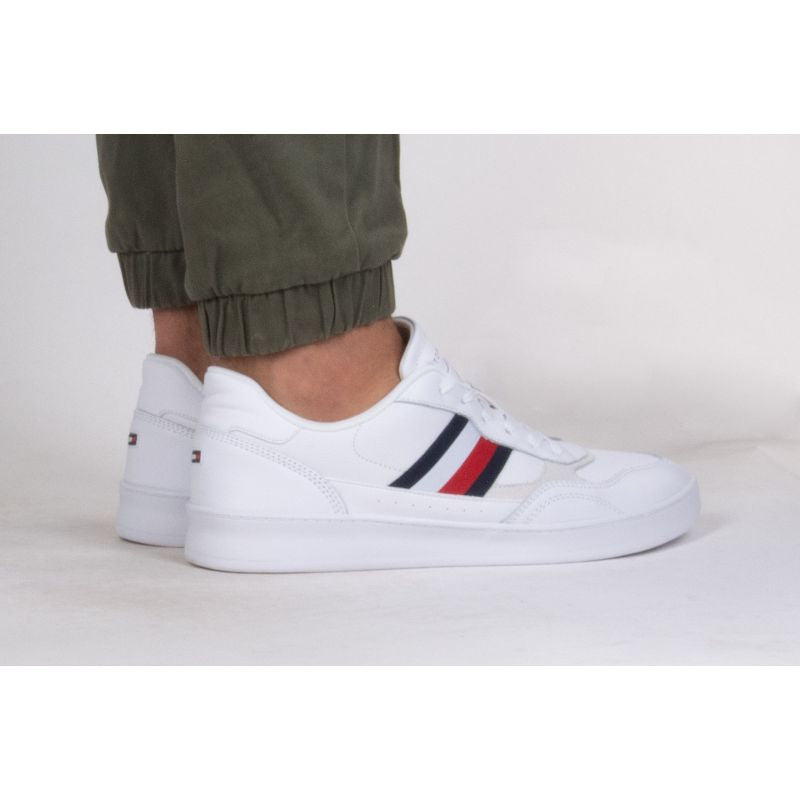 Court Cupsole Retro Lth Stripes M FM0FM04828YBS shoes Footwear/Lifestyle/Tommy Hilfiger Your Sports Performance