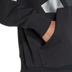 Men's adidas Holiday 3S Hoodie Black JM1698 In preparation Adidas