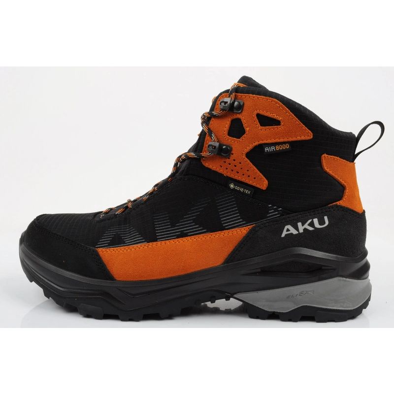 Aku men's trekking sports shoes Adapta Gore-tex leather black orange To be categorized Your Sports Performance