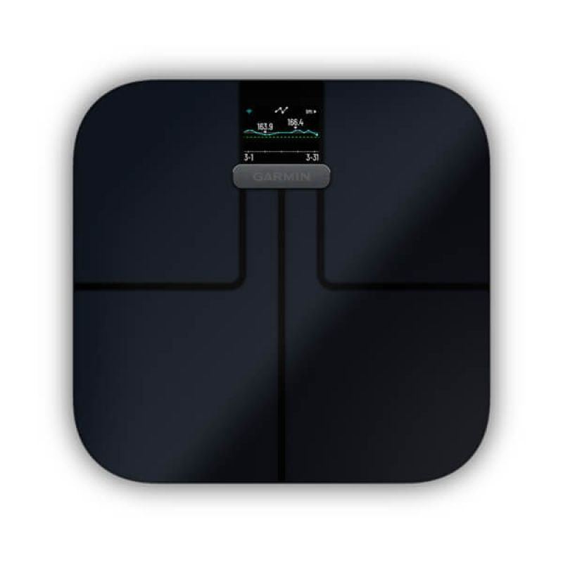 Garmin Index S2 Black Bathroom Scale AGD - Produkty/Wagi łazienkowe Your Sports Performance