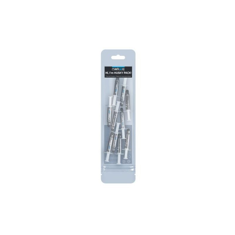 NATEC THERMAL CONDUCTING PASTE HUSKY PACK 1G 10-PACK NPT-1581 Chłodzenie/Pasty termoprzewodzące Your Sports Performance