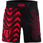 MASTERS PULSE SMMA-P MMA shorts black and red