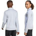 adidas Entrada 26 Training Top light gray kids sweatshirt JZ6637