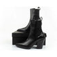 Karl Lagerfeld Cowboy Boots Women's Leather Cowboy Boots Black In preparation Your Sports Performance