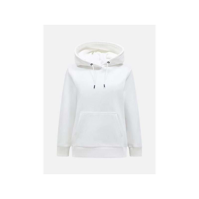 Peak Performance W Original Small Logo Hoo Sweatshirt White