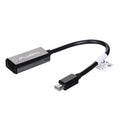 Lanberg AD-0005-BK adapter (Mini DisplayPort M - HDMI F; 0.20m; black) Kable i adaptery/Adaptery, przejściówki Your Sports Performance