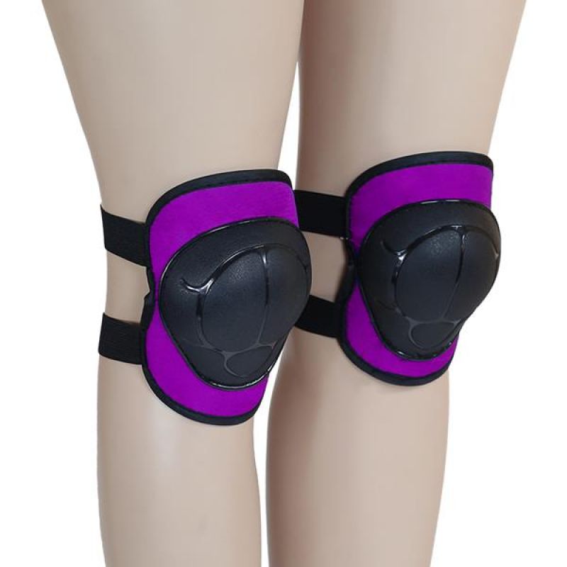 Protectors set Nils Extreme PURPLE size S H110 Accessories/Protectors and knee pads Your Sports Performance