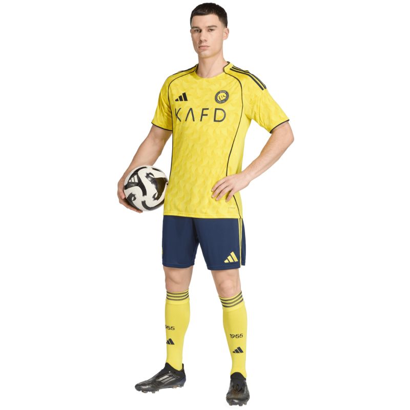 adidas Men's Al Nassr FC 2025/2026 Home Jersey Yellow JN7982