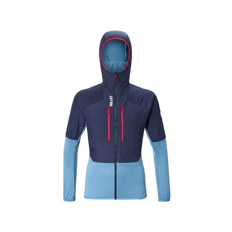 MILLET Parmelan Hybrid Hoodie Men's Jacket M Blue