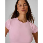 Women's slim plain T-shirt 4F 4FRSS26TTSHF4520-56S