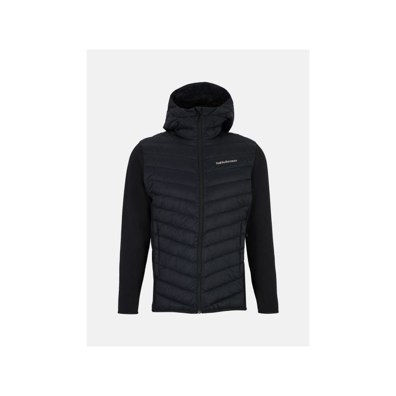 Peak Performance M Frost Down Hybrid Hood Jacket black