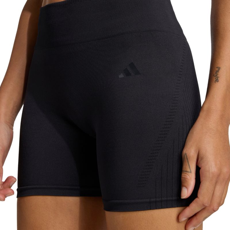 Women's adidas Workout Essentials 4 inch black shorts JX3902