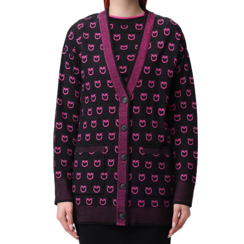 Pinko Lama Logo W 101562A112 sweater and cardigan Clothing/Lifestyle/Pinko Your Sports Performance