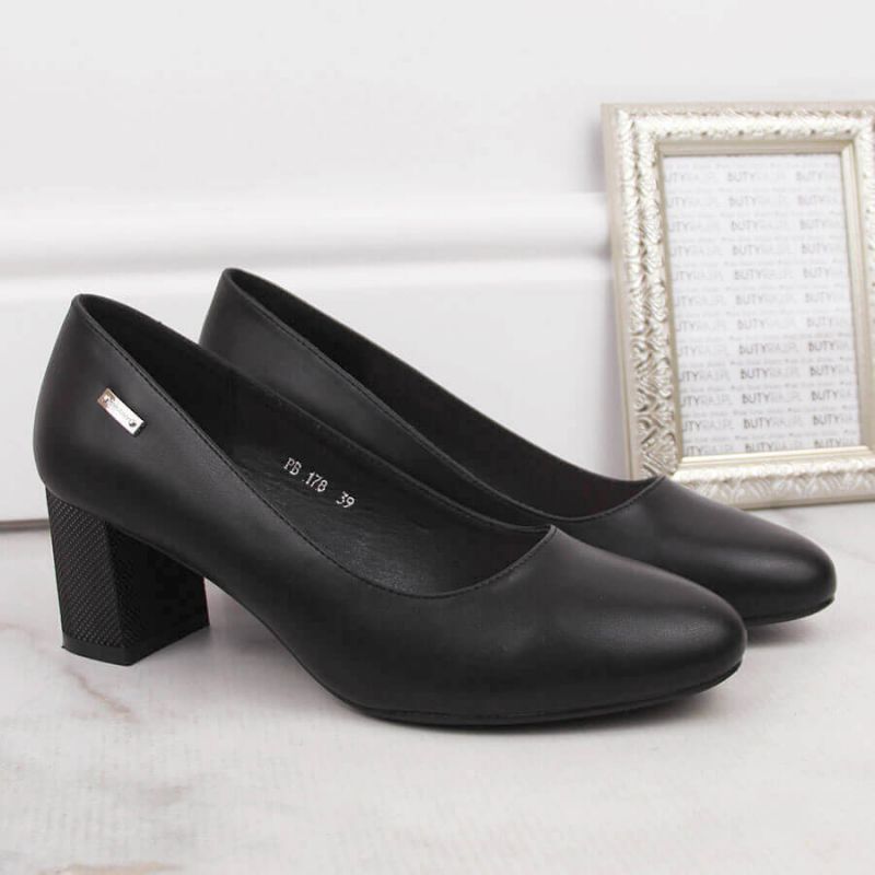 Pumps on a decorative post Sergio Leone W SK314A black Footwear/Lifestyle/Sergio Leone Your Sports Performance