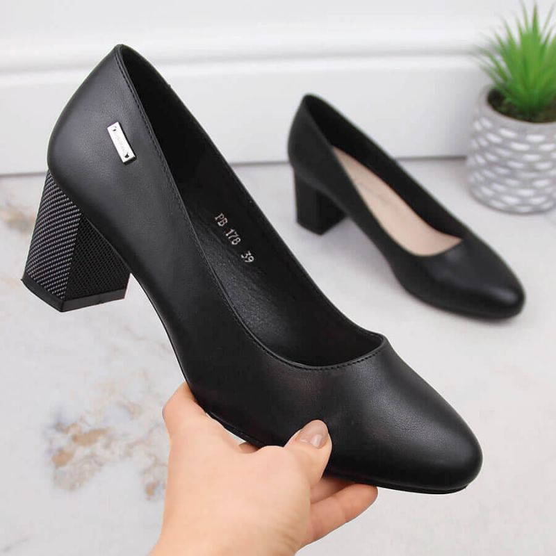 Pumps on a decorative post Sergio Leone W SK314A black Footwear/Lifestyle/Sergio Leone Your Sports Performance