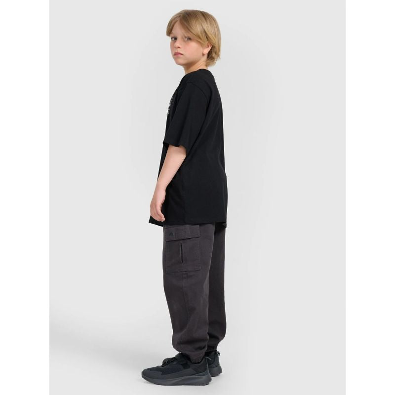 Boy's oversize T-shirt with print 4F 4FJRAW25TTSHM3065-20S 4f