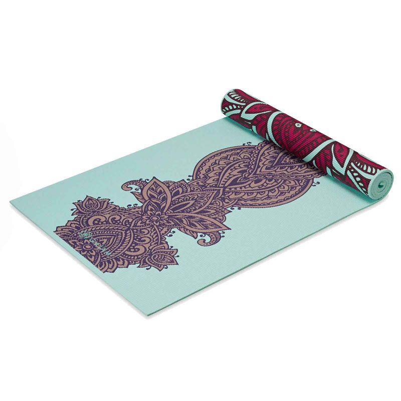Yoga mat Gaiam Ara Rouge reversible 6 mm 63368 Accessories/Training equipment Your Sports Performance