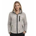 Geographical Norway TAMOUREUSE LGREY DB LADY 047-1 Women's Fleece Jacket (WZ8036F/GN-LIGHT GREY)