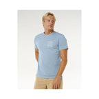 Men's RIP CURL Vaporcool Search 3 Stacks Tee Blue