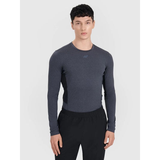 Men's quick-drying training longsleeve 4F 4FWMM00TFLOM507-22M *Kategoria tymczasowa Your Sports Performance