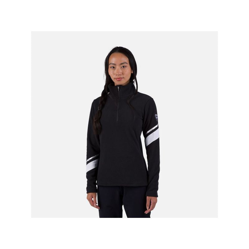 Rossignol W Strawpile Fleece Hz Sweatshirt Black Rossignol