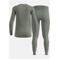 Thermal underwear - Odlo Set ACTIVE WARM Special Set size M Dark Gray Odzież militarna/Bielizna termoaktywna Your Sports Performance