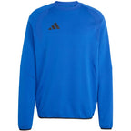 Men's adidas Tiro 26 Travel Crew sweatshirt blue KD1146