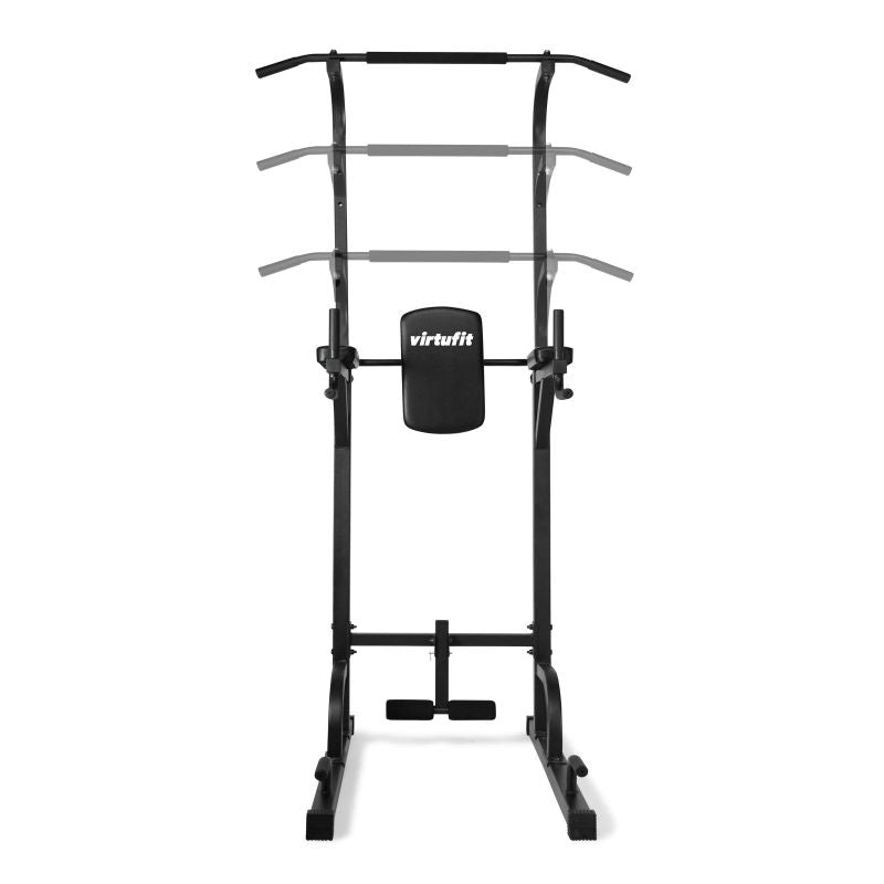 VIRTUFIT ADJUSTABLE STRENGTH TOWER - PULL-UP AND DIP STATION In preparation Your Sports Performance