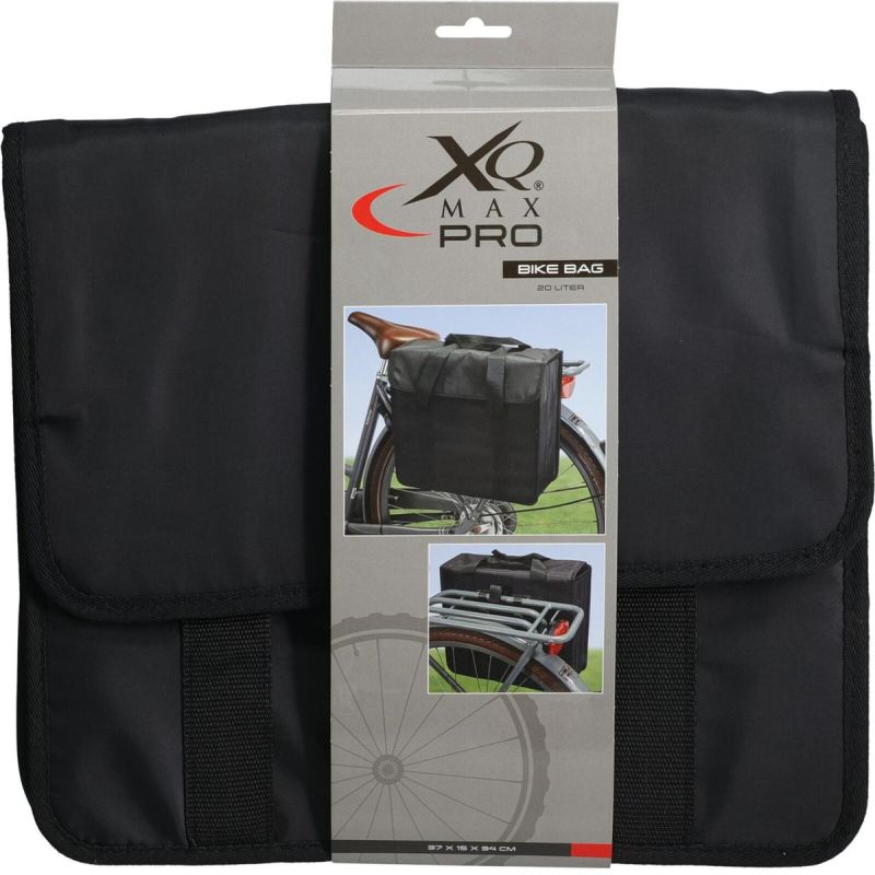 DOUBLE REAR BIKE BAG FOR TRUNK 40L XQMAX Sport/Rowery/Akcesoria Rowerowe/Sakwy I Torby Your Sports Performance