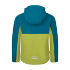 Trollkids Kristiansand Softshell Jacket pear green/lagoon green/Sunset in the Sahara (320-360)
