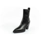 Karl Lagerfeld Cowboy Boots Women's Leather Cowboy Boots Black In preparation Your Sports Performance