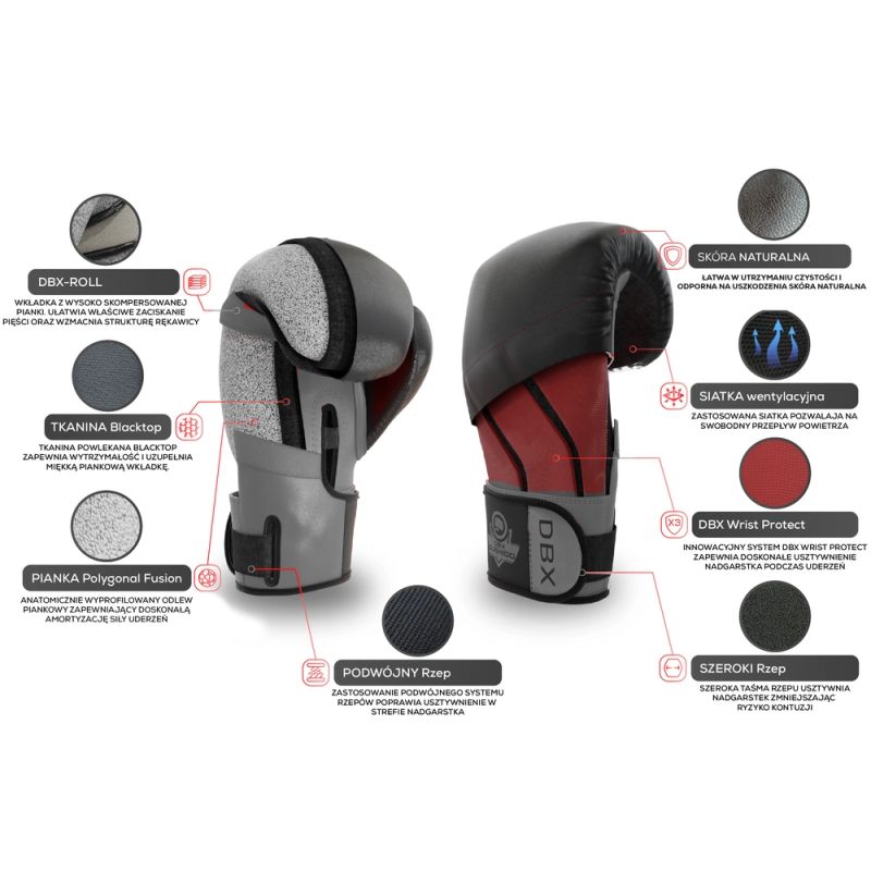 10oz Boxing Gloves - Hammer Gold - Legacy Series rękawice treningowe Your Sports Performance