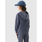 Boy's sweatshirt with hood, open, 4F Junior 4FJWMM00TSWSM1292-25S *Kategoria tymczasowa Your Sports Performance