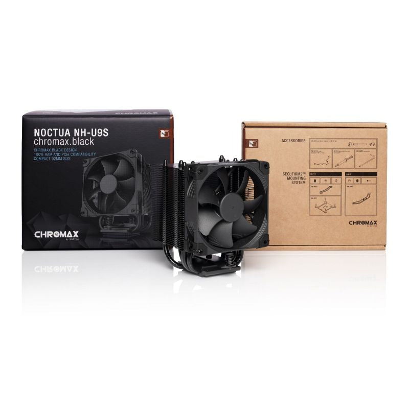 CPU Cooler NOCTUA NH-U9S chromax.black MULTI-Socket Chłodzenie/Chłodzenie CPU Your Sports Performance