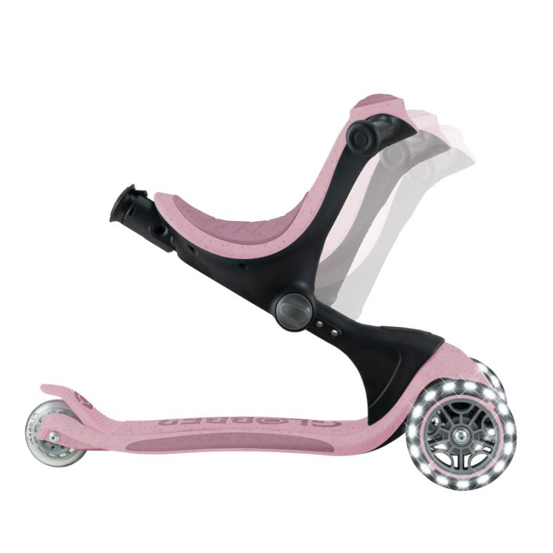 Scooter with ride-on seat GO•UP DELUXE LIGHTS ECOLOGIC 360 (697-510) Accessories/Skating/Hulajnogi/Traditional/For kids/Globber Your Sports Performance