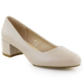 Beige Sergio Leone PB291 block heel pumps To be categorized Your Sports Performance