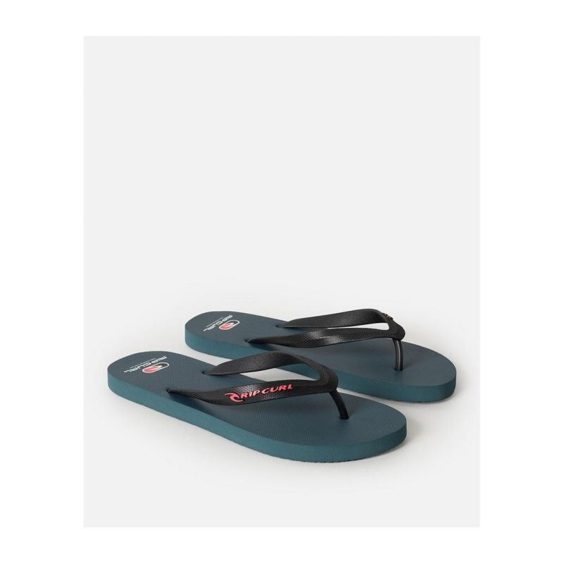 RIP CURL Icons Of Surf Bloom Open Toe Turquoise Beach Flip-Flops