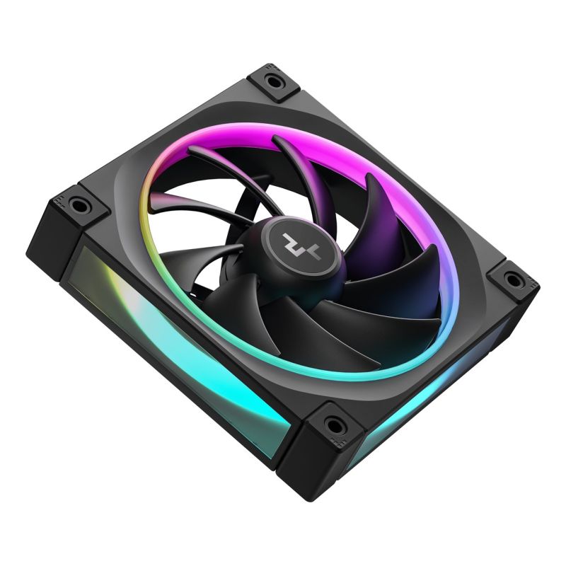 DeepCool FL12-3 in 1 Computer Case Fan 12 cm Black 3 pcs. Chłodzenie/Chłodzenie - wentylatory Your Sports Performance