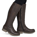 Rieker 78554-25 waterproof, insulated, brown rubber boots